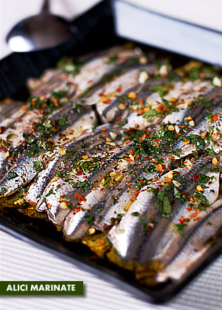 Alici marinate