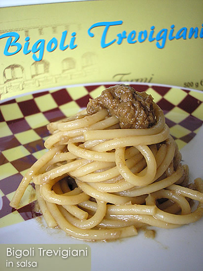 Bigoli in salsa