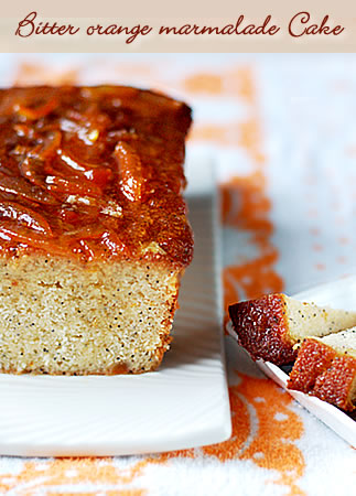 Bitter Orange Marmalade Cake