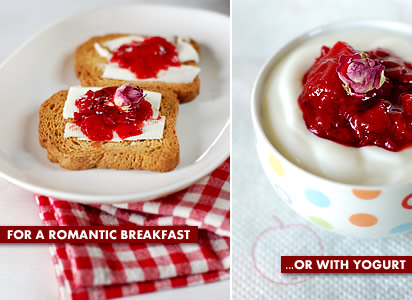 For a romantic breakfast or with yogurt