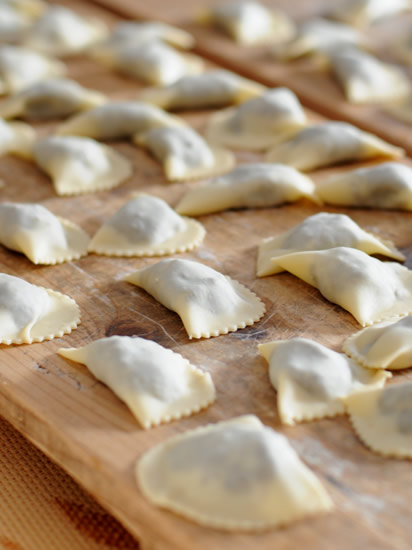 Calzoncelli dolci ai ceci
