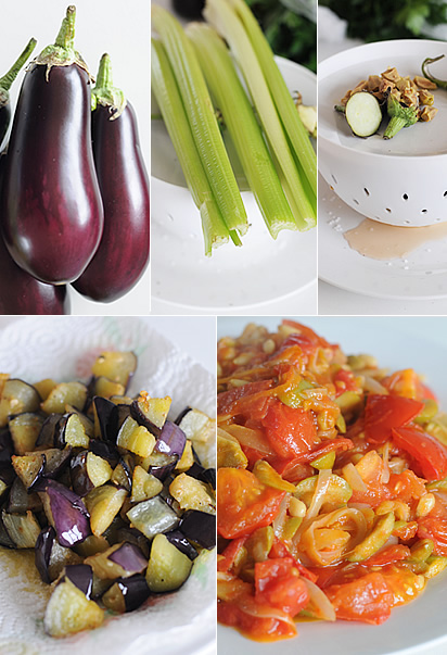 Caponata di melanzane al cioccolato