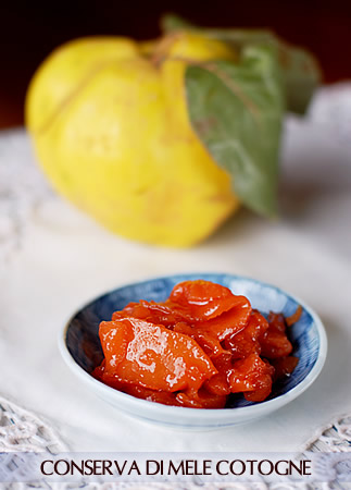 Conserva di mele cotogne