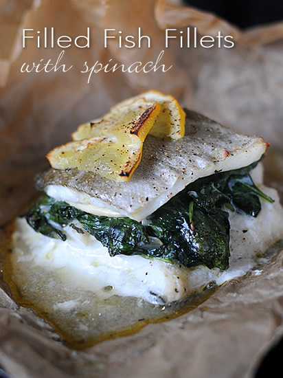 Filled fish fillets