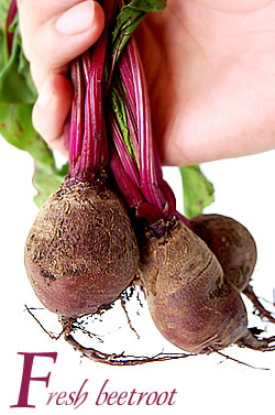 Fresh beetroot