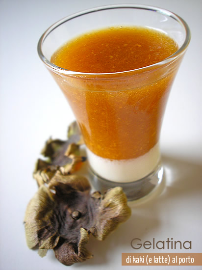 Gelatina di kaki al porto