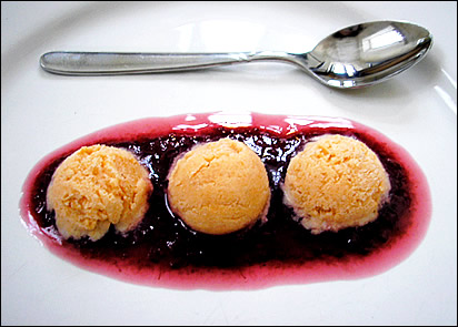 Gelato di patate dolci e cardamomo