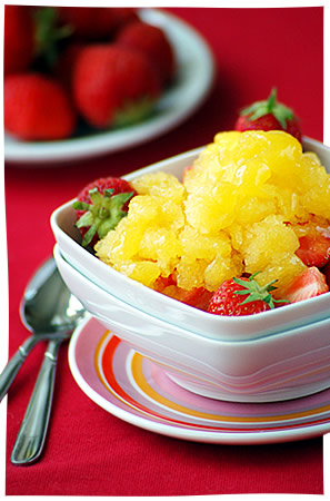 Granita al mango