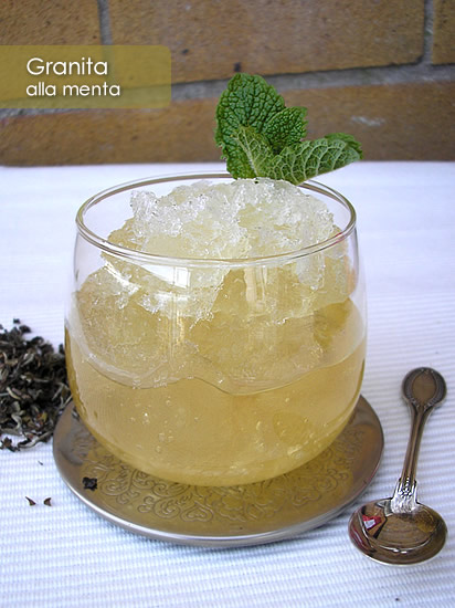 Granita alla menta
