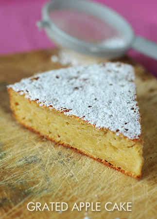 Grated Apple Cake