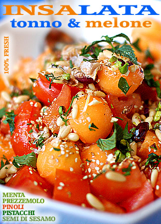 Insalata di Melone e tonno