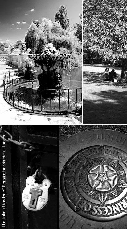 Italian Garden - Kensington Gardens, London
