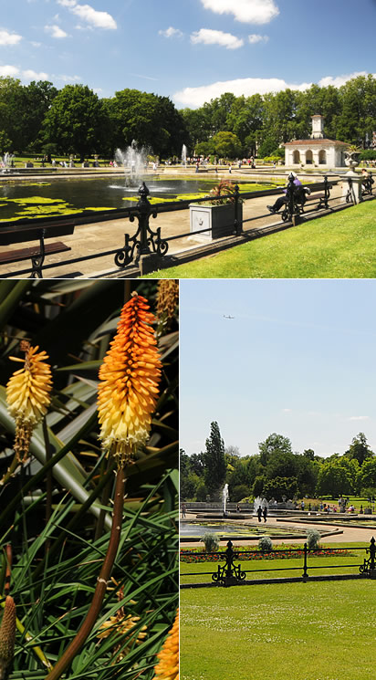 Italian Garden - Kensington Gardens, London