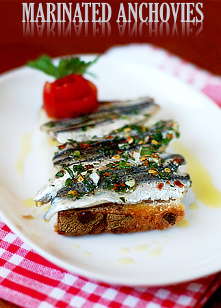 Marinated Anchovies