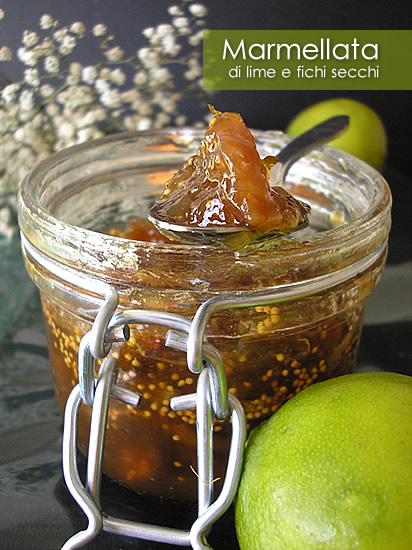 Marmellata di Lime e fichi secchi