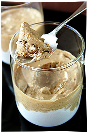Mousse gelata al caffé