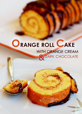 Orange Roll Cake