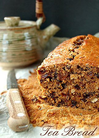 Pane al té e frutta secca