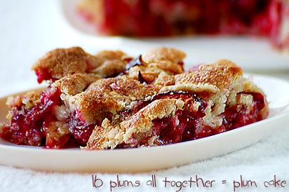 Plum cake