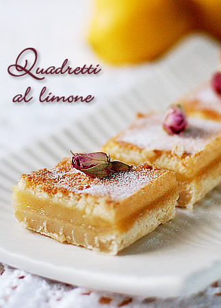 Quadretti al limone