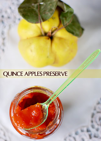 Quince Apples Preserve