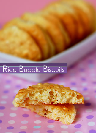 Rice Bubble Biscuits