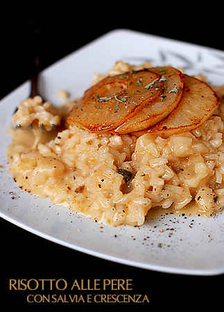 Risotto alle pere