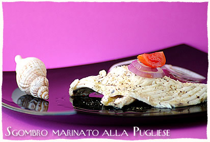 Sgombro marinato alla pugliese