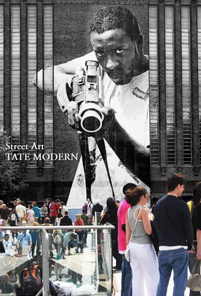 Street Art Tate Modern London