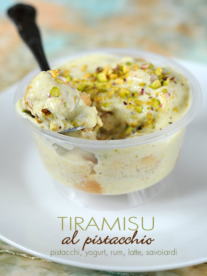 Tiramisu al pistacchio