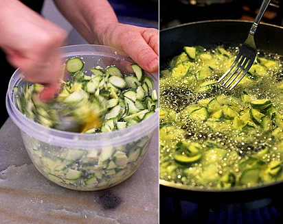 Zucchine fritte